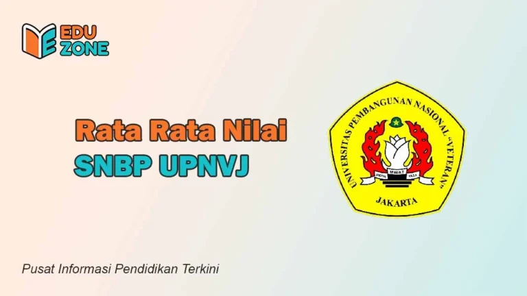 Nilai SNBP UPN Veteran Jakarta