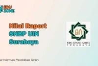 Rata Rata Nilai SNBP UIN Surabaya