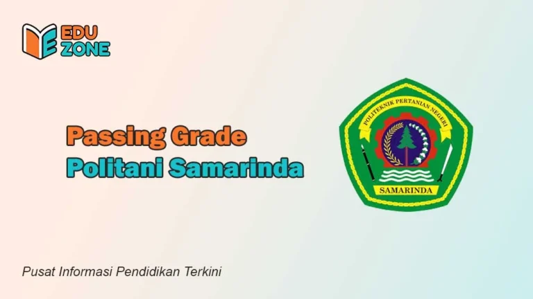 Passing Grade Politani Samarinda